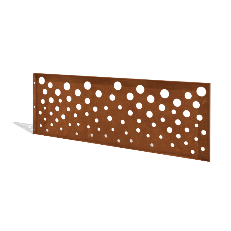 Kortena tērauda žogs H panelis B 180 x 63,3 cm