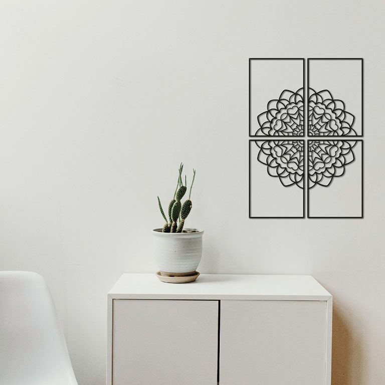 Metāla sienas apdare Mandala *OP=OP