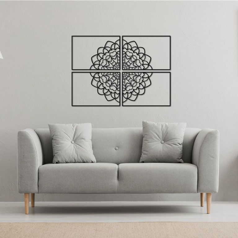 Metāla sienas apdare Mandala *OP=OP