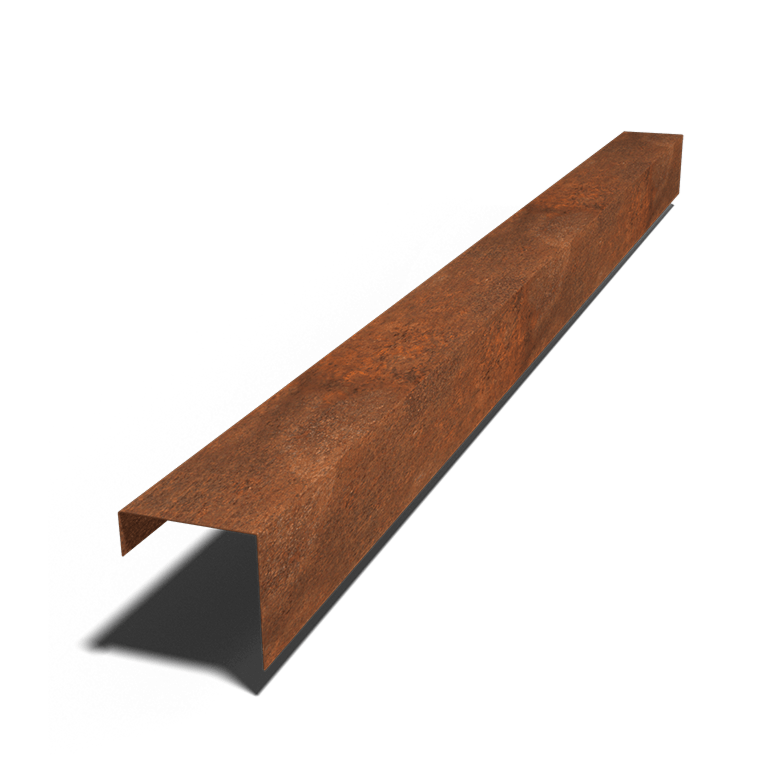 Kortena tērauda u-profils 15 x 15 x 5 cm (garums 240 cm)