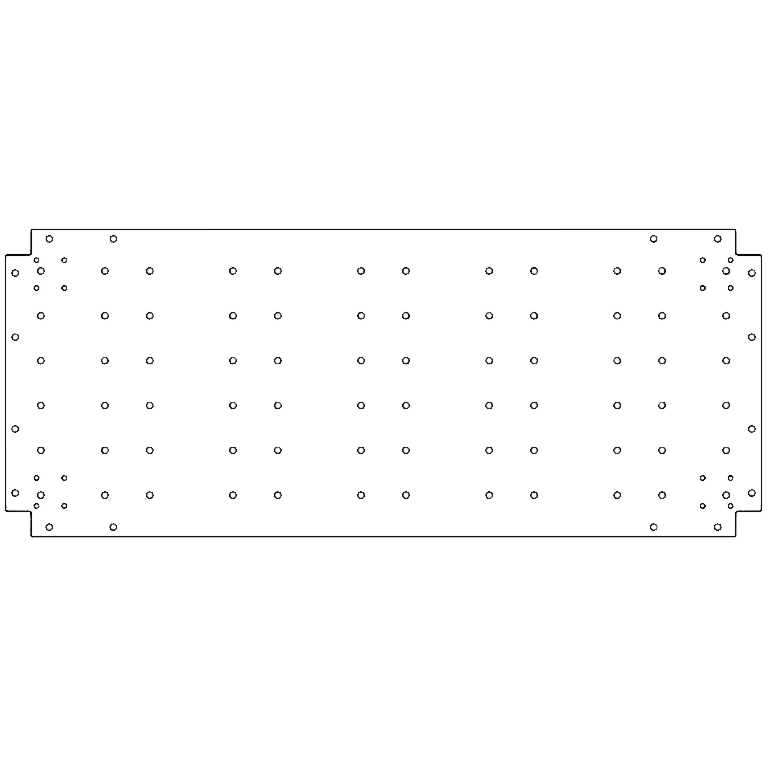 Pamatplāksne cinkots tērauds 50 x 120 cm