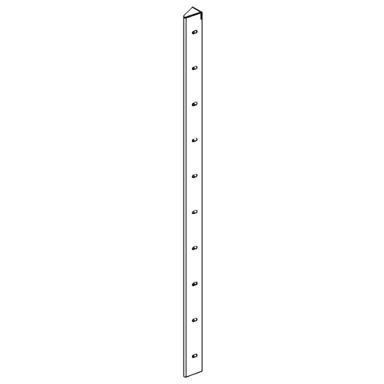 stūra elements Kortēna tērauds 30° 100 cm