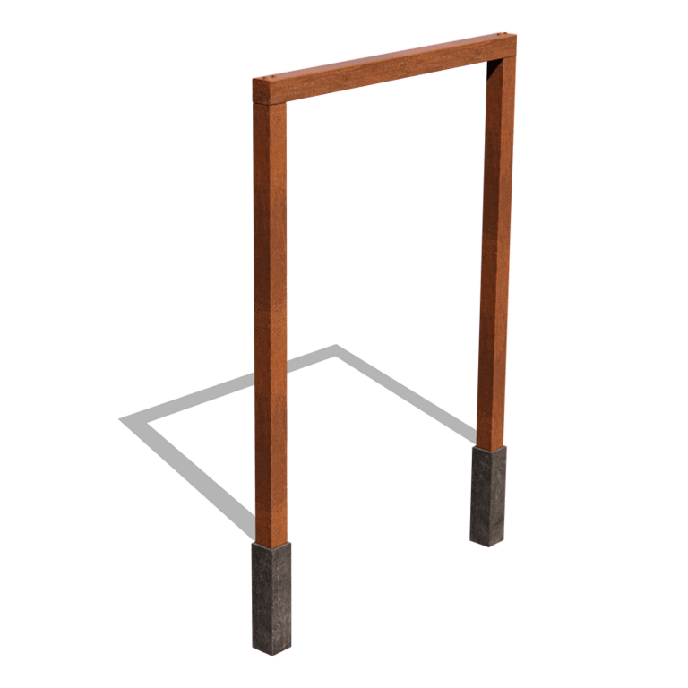 Kortena tērauda pergola taisns 200 cm