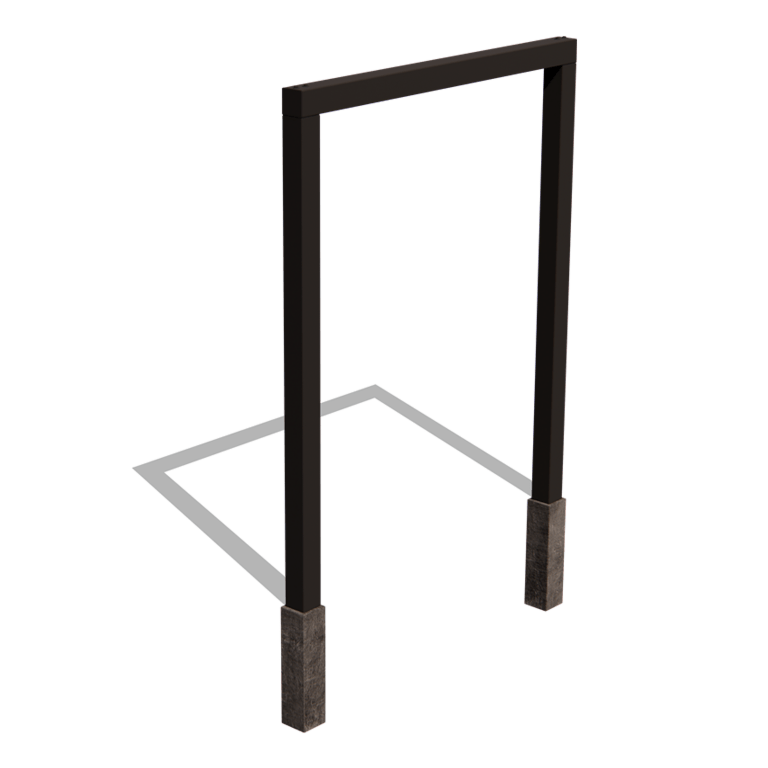 Pulverpārklāta tērauda pergola taisns 200 cm