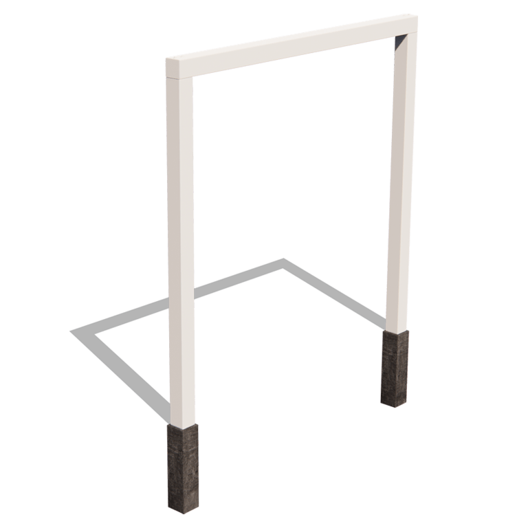 Pulverpārklāta tērauda pergola taisns 250 cm