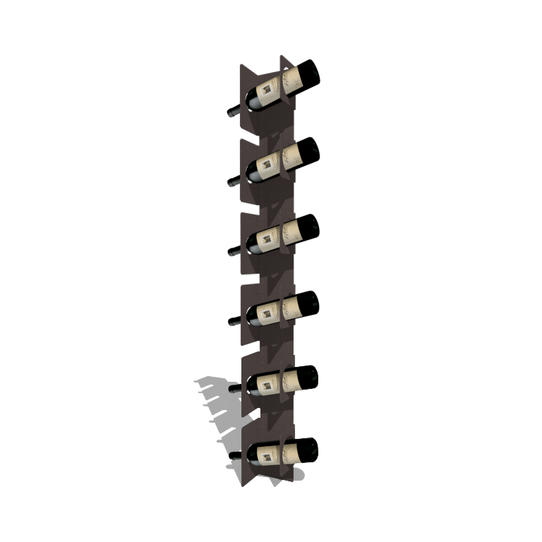 Pulverpārklāta tērauda vīna plaukts Veneto 123 cm