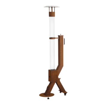 Granulu terases sildītājs - Rocket - Corten