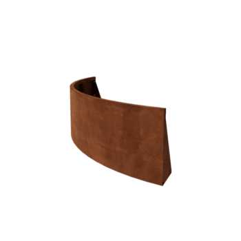 Kortena tērauda atbalsta siena - Ārmalas pagrieziens - 150 x 150 x 50 cm