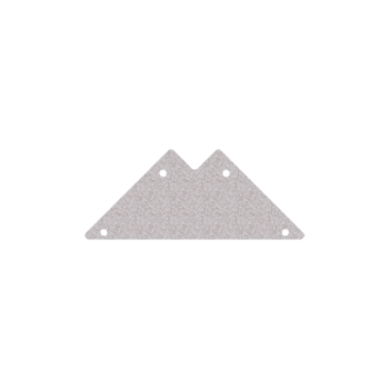 Tērauda puķu kaste - Savienojuma plāksne - 90°