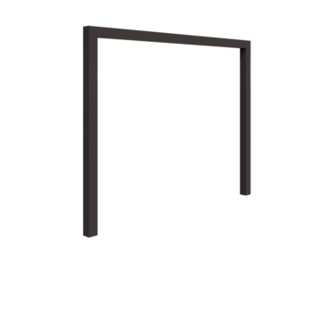 Tērauda pergola - Taisns - 300 x 230 cm - Cita RAL krāsa - Bez betona pamata