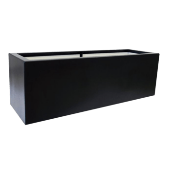 Stikla šķiedras puķu kaste - Taisnstūris - 100 x 40 x 80 cm - Ar dibenu