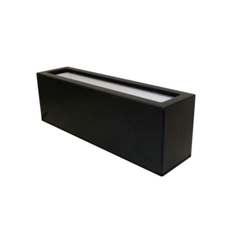 Stikla šķiedras puķu kaste - Taisnstūris - 120 x 30 x 40 cm - RAL9010 matēts (balts) - Ar dibenu