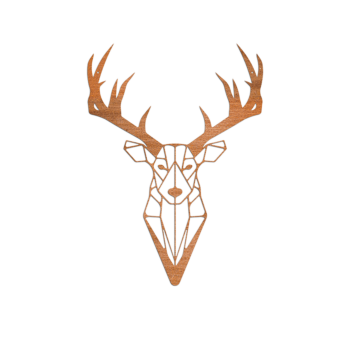 Kortena tērauda sienas dekors - Rens Large - 100 x 72,4 cm