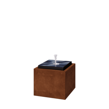 Kortena tērauda ūdens ornaments 50 x 50 x 40 cm