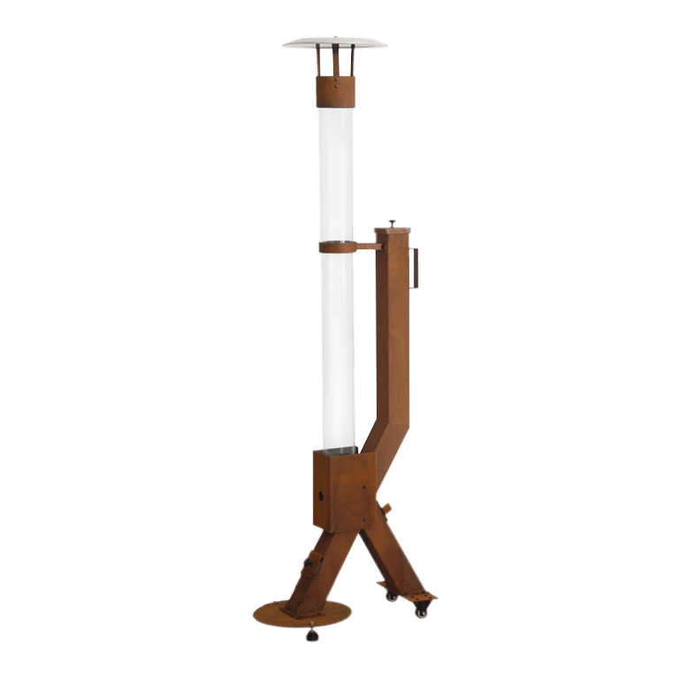 Granulu terases sildītājs - Rocket - Corten