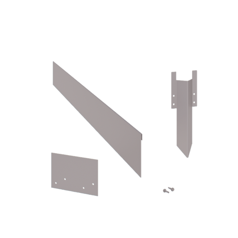 Cinkota tērauda dobes apmale - Saplacināta - Augstums 13 cm - Pilns komplekts 15 metru