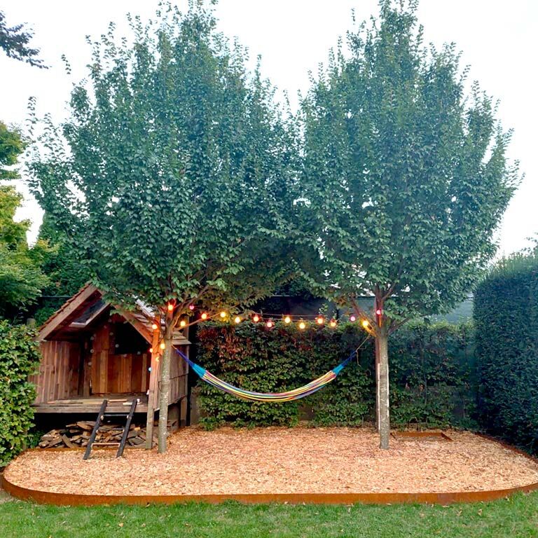 Kortena tērauda malu apmales taisns 25 cm (garums 150 cm)