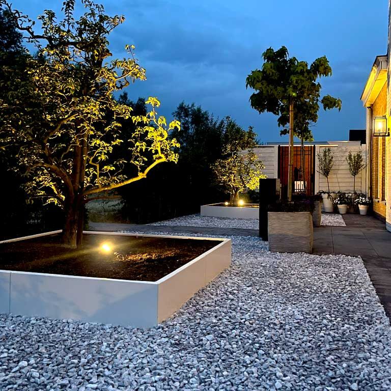 Pulverpārklāta tērauda puķu kaste Miami xxl 180 x 180 cm