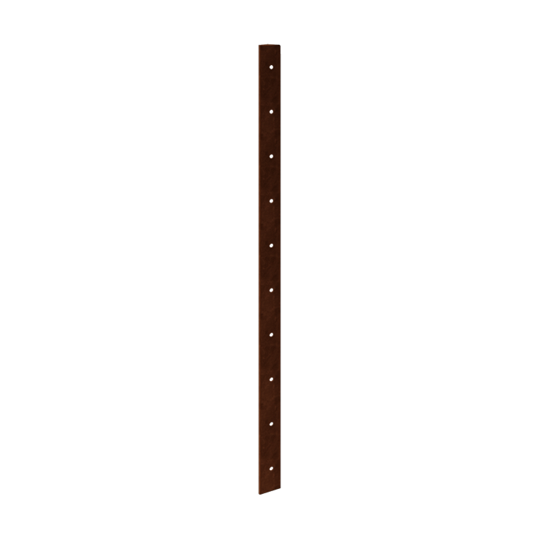 Kortena tērauda puķu kaste - Stūra elements 45° - 100 cm