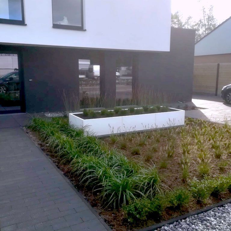 Pulverpārklāta tērauda puķu kaste Texas xxl 300 x 80 cm
