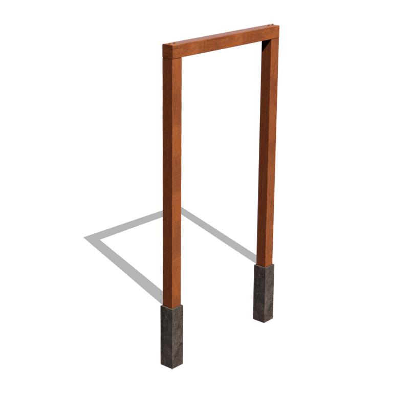 Kortena tērauda pergola taisns 150 cm