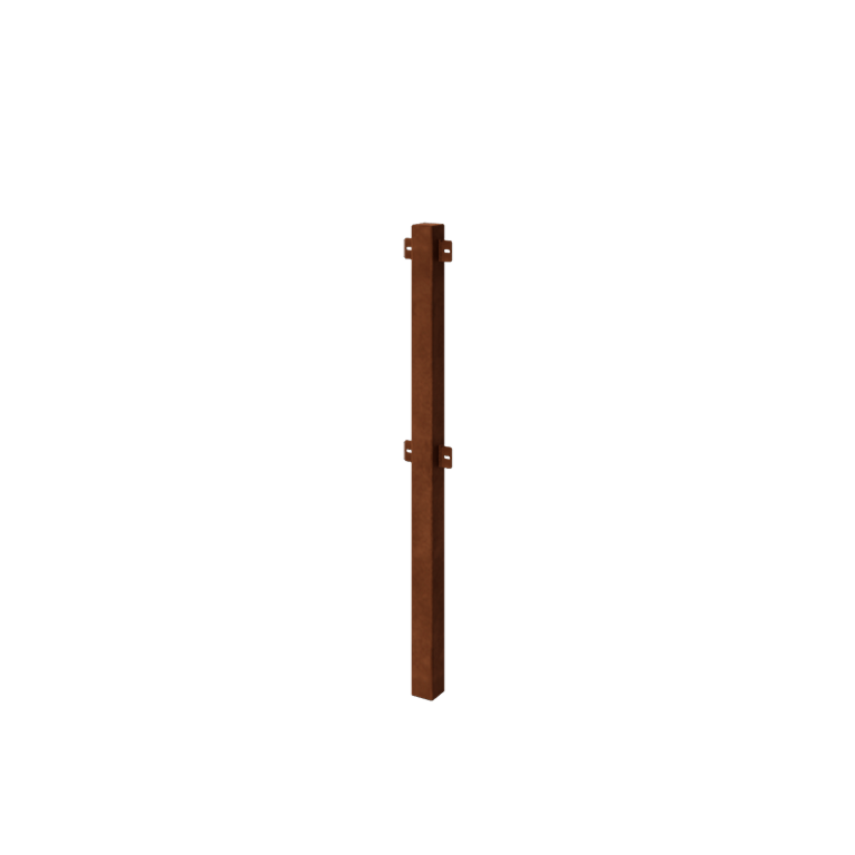 Kortena tērauda dekoratīvs žogs - Starpstabs - 110 cm Kortena tērauda dekoratīvs žogs - Starpstabs - 110 cm