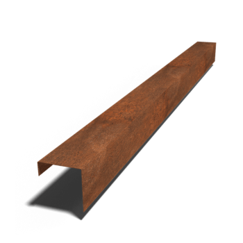 Kortena tērauda u-profils 15 x 15 x 5 cm (garums 240 cm)