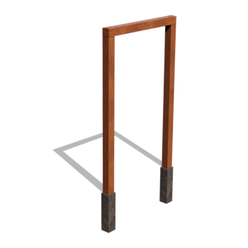 Kortena tērauda pergola taisns 150 cm