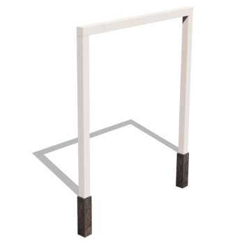 Pulverpārklāta tērauda pergola taisns 250 cm