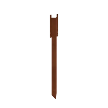 Corten tērauda zemējuma tapa - Apmales augstums XL 45 cm