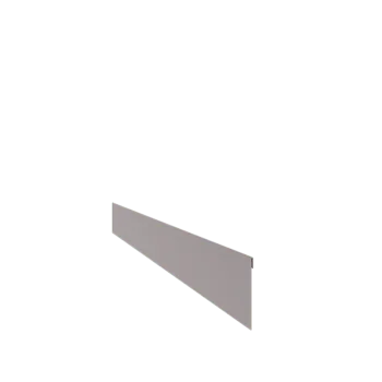 Cinkota tērauda dobes apmale - Saplacināta - Augstums 13 cm - 150 cm