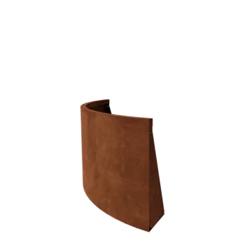 Kortena tērauda atbalsta siena - Ārmalas pagrieziens - 100 x 100 x 60 cm