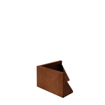 Kortena tērauda atbalsta siena - Ārmalis - 50 x 50 x 30 cm