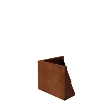 Kortena tērauda atbalsta siena - Ārmalis - 50 x 50 x 40 cm