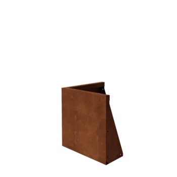 Kortena tērauda atbalsta siena - Ārmalis - 50 x 50 x 50 cm