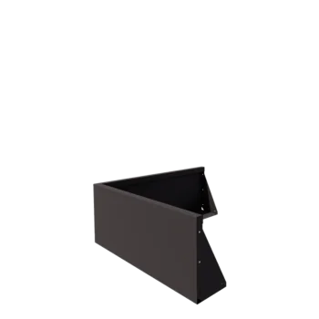 Tērauda atbalsta siena - Ārmalis - 100 x 100 x 40 cm - Cita RAL krāsa