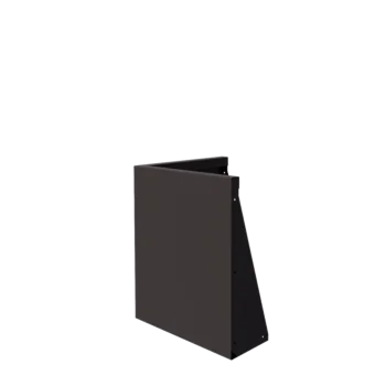 Tērauda atbalsta siena - Ārmalis - 50 x 50 x 60 cm - RAL7016 matēts (antracīta pelēks)