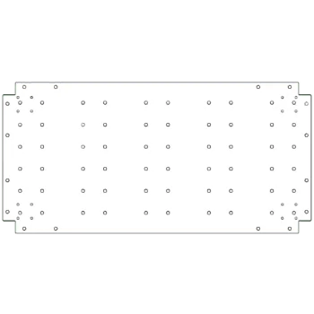 Cinkota tērauda pamatplate - 50 x 100 cm