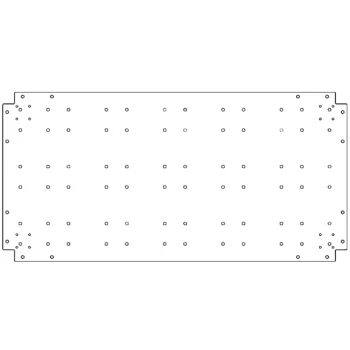 Cinkota tērauda pamatplate - 60 x 120 cm