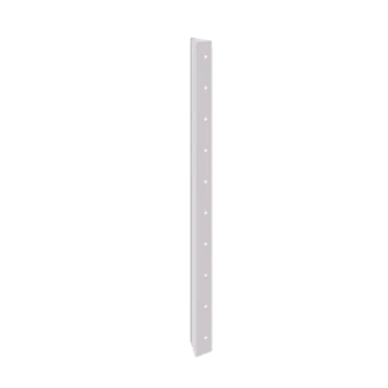 Tērauda puķu kaste - Stūra elements 90° - 100 cm - RAL9010 matēts (balts)