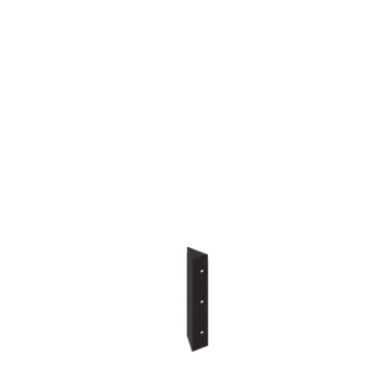 Tērauda puķu kaste - Stūra elements 90° - 30 cm - RAL7016 matēts (antracīta pelēks)