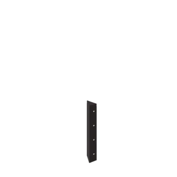 Tērauda puķu kaste - Stūra elements 90° - 40 cm - RAL7016 matēts (antracīta pelēks)