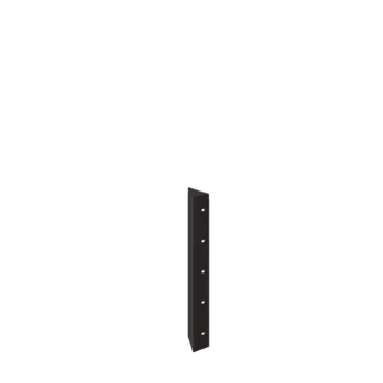 Tērauda puķu kaste - Stūra elements 90° - 50 cm - RAL7016 matēts (antracīta pelēks)