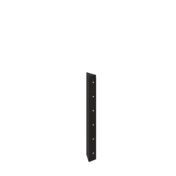 Tērauda puķu kaste - Stūra elements 90° - 60 cm - RAL7016 matēts (antracīta pelēks)