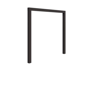 Tērauda pergola - Taisns - 250 x 230 cm - Cita RAL krāsa - Bez betona pamata