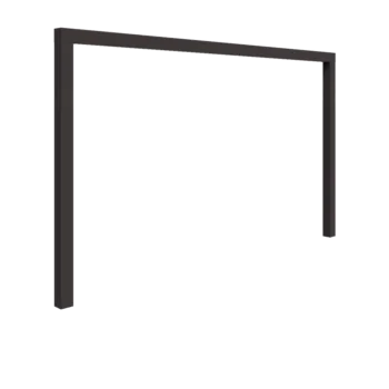 Tērauda pergola - Taisns - 400 x 230 cm - Cita RAL krāsa - Bez betona pamata