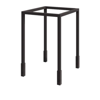 Tērauda pergola - Kvadrāts - 224 x 200 x 230 cm - Cita RAL krāsa - Ar betona pamatu
