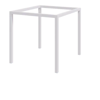 Tērauda pergola - Kvadrāts - 274 x 250 x 230 cm - RAL9010 matēts (balts) - Bez betona pamata