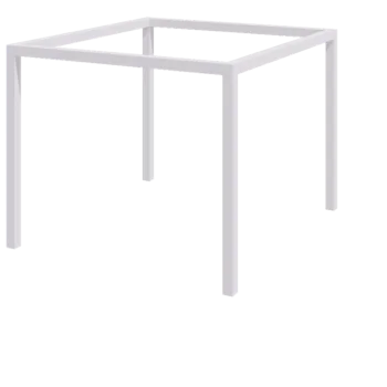 Tērauda pergola - Kvadrāts - 324 x 300 x 230 cm - RAL9010 matēts (balts) - Bez betona pamata
