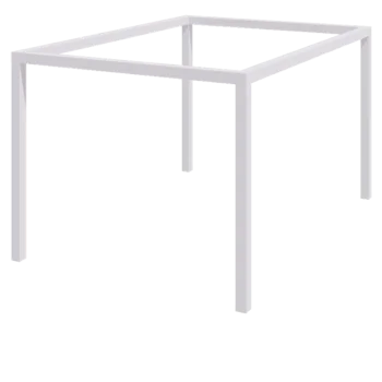 Tērauda pergola - Taisnstūris - 424 x 300 x 230 cm - RAL9010 matēts (balts) - Bez betona pamata
